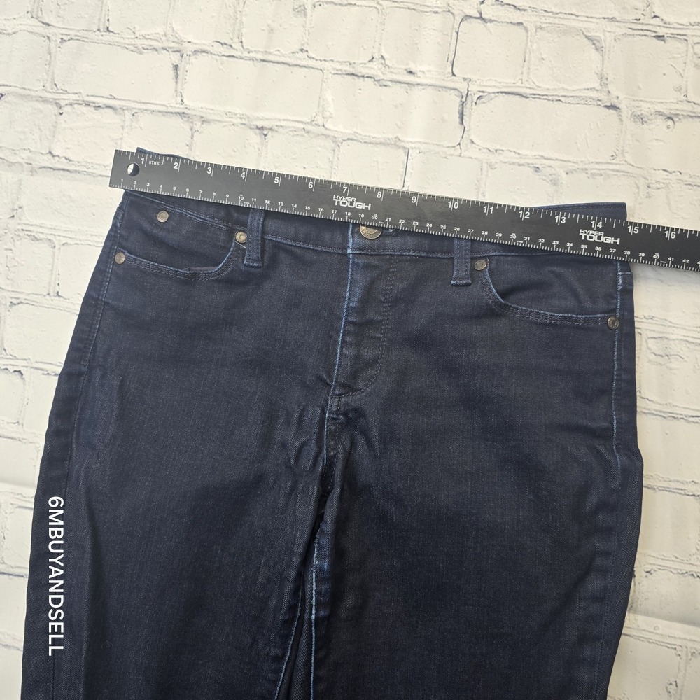 Talbots Flawless Five-Pocket Slim Ankle Jeans Indigo Blue Size‎ 4 Fits 29x27 - Picture 12 of 15